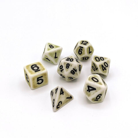 RPG Dice Set (7) - Ancient Pear