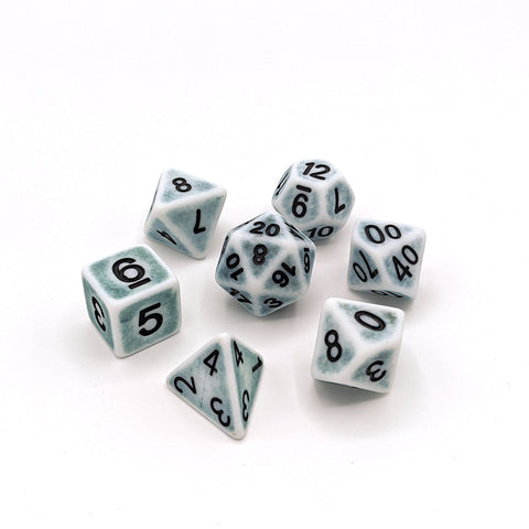 RPG Dice Set (7) - Pine Ancient