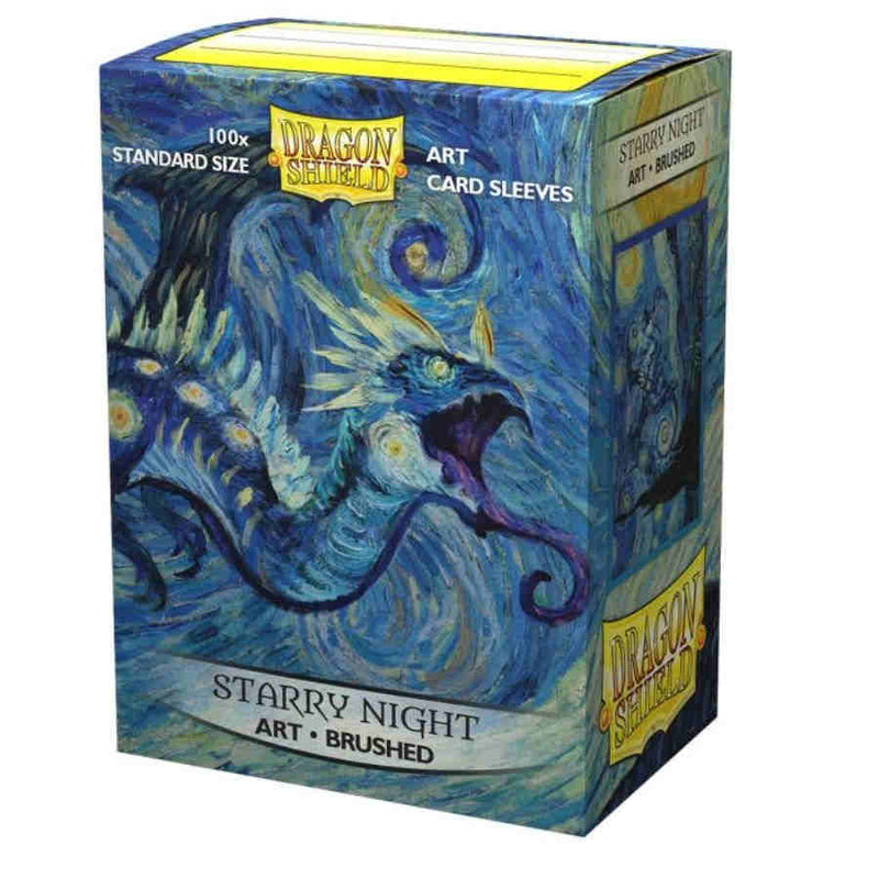 Dragon Shield Art-Brushed: Starry Night (100)