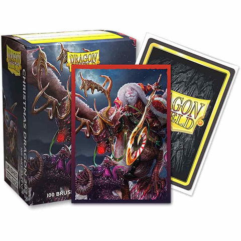 Dragon Shield Art-Brushed: Christmas Dragon 2022 (100)