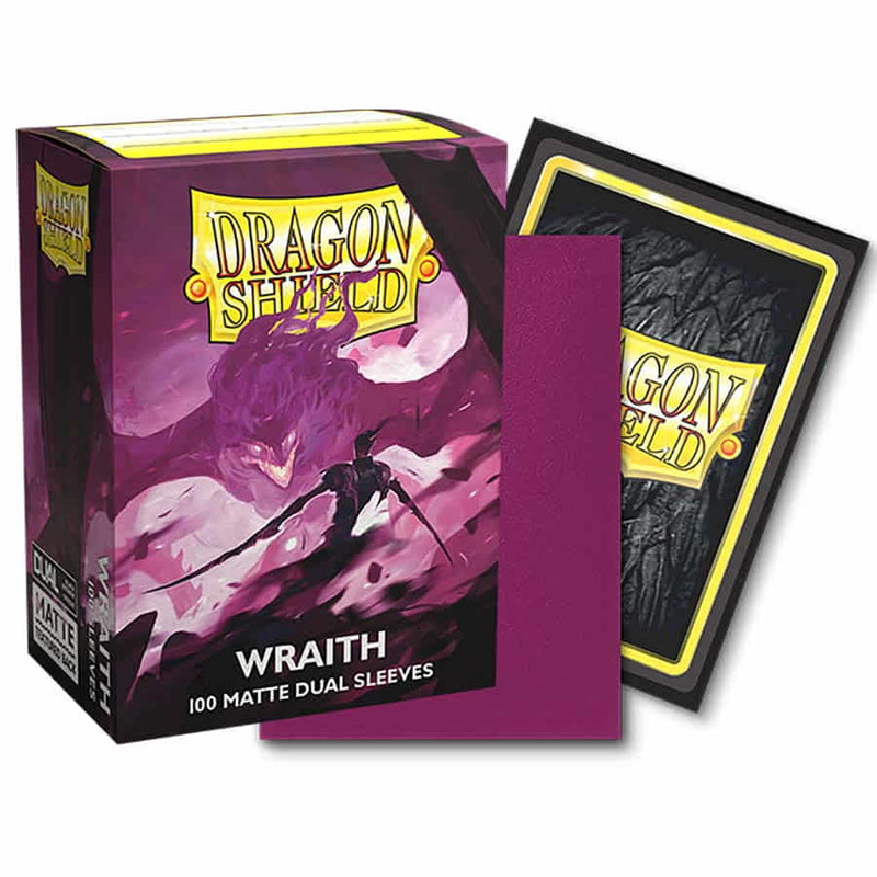 Dragon Shield Dual Sleeves Matte: Wraith (100)