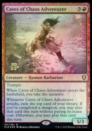 Caves of Chaos Adventurer [Commander Legends: Battle for Baldur's Gate Prerelease Promos]