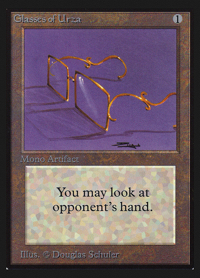 Glasses of Urza [International Collectors' Edition]