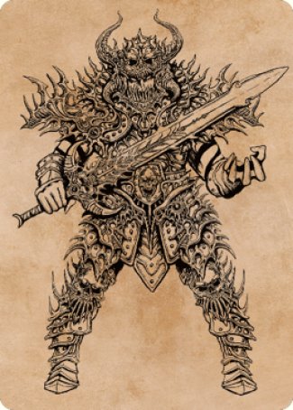 Sarevok, Deathbringer Art Card [Commander Legends: Battle for Baldur's Gate Art Series]
