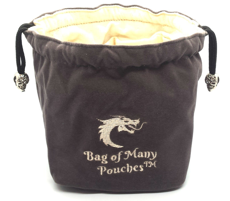 Bag of Many Pouches Dice Bag: Gray