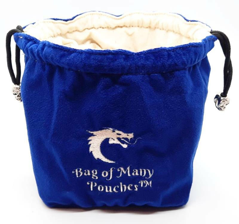 Bag of Many Pouches Dice Bag: Royal Blue