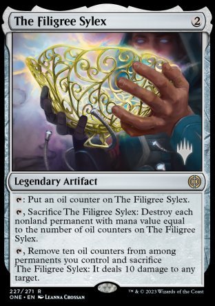 The Filigree Sylex (Promo Pack) [Phyrexia: All Will Be One Promos]