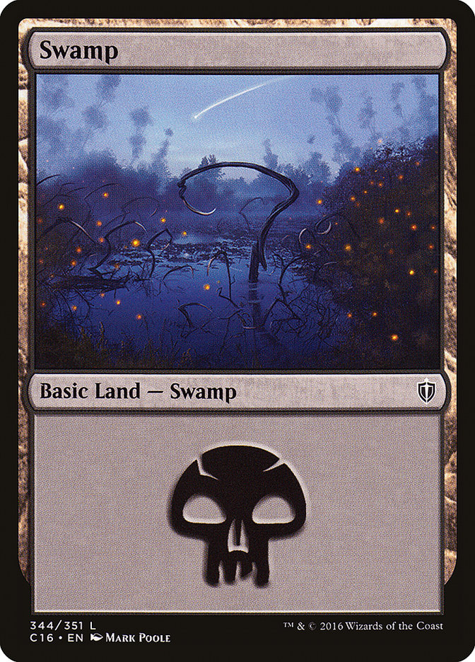 Swamp (344) [Commander 2016]