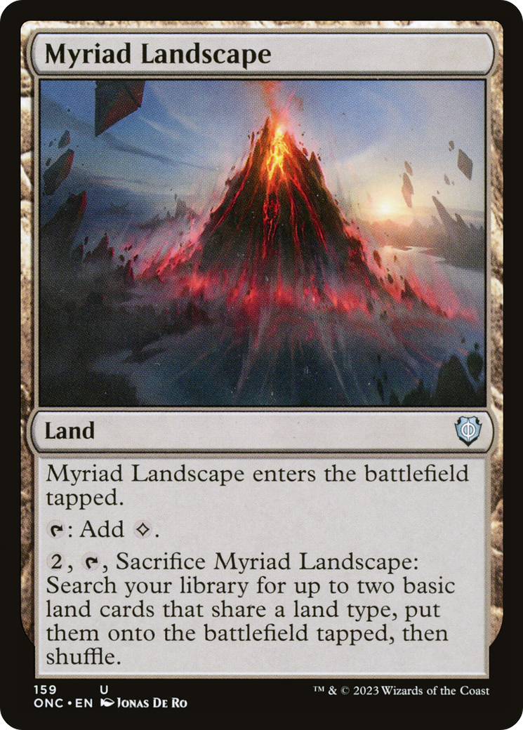 Myriad Landscape [Phyrexia: All Will Be One Commander]