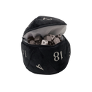 Ultra PRO: Dice Bag - Plush D20 (Black)