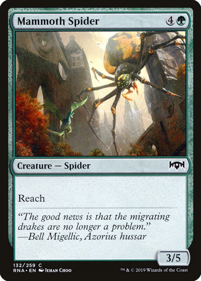 Mammoth Spider [Ravnica Allegiance]