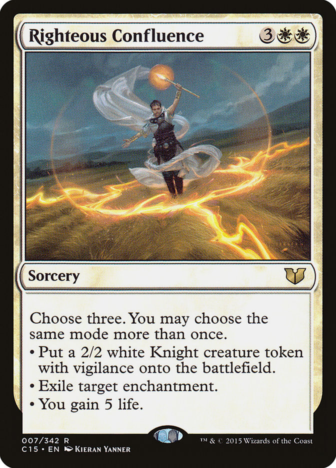 Righteous Confluence [Commander 2015]