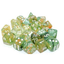 16mm D6 Dice Block (12) - Nebula Spring/White