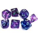 RPG Dice Set (7) - Nebula Nocturnal/Blue