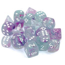 16mm D6 Dice Block (12) - Wisteria/White
