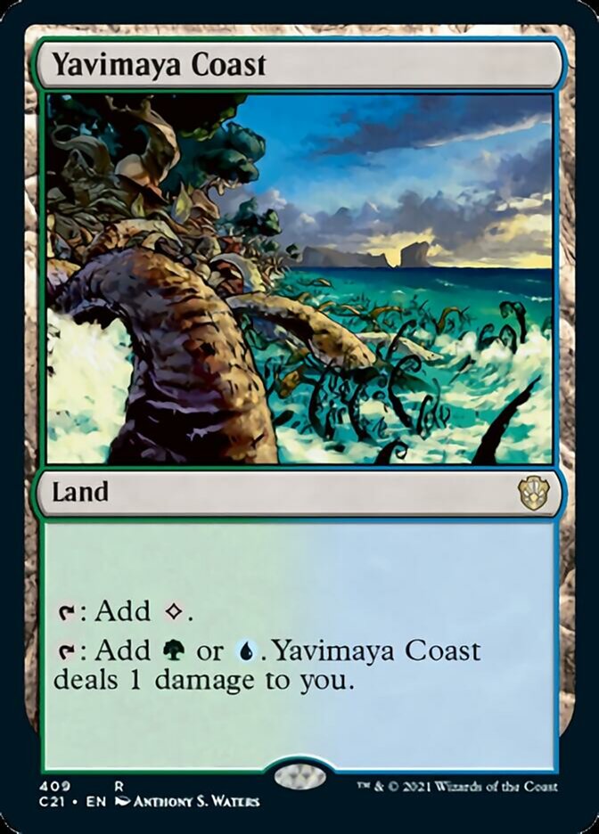 Yavimaya Coast [Commander 2021]