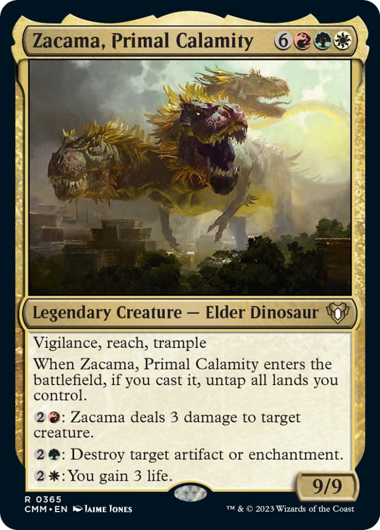Zacama, Primal Calamity [Commander Masters]