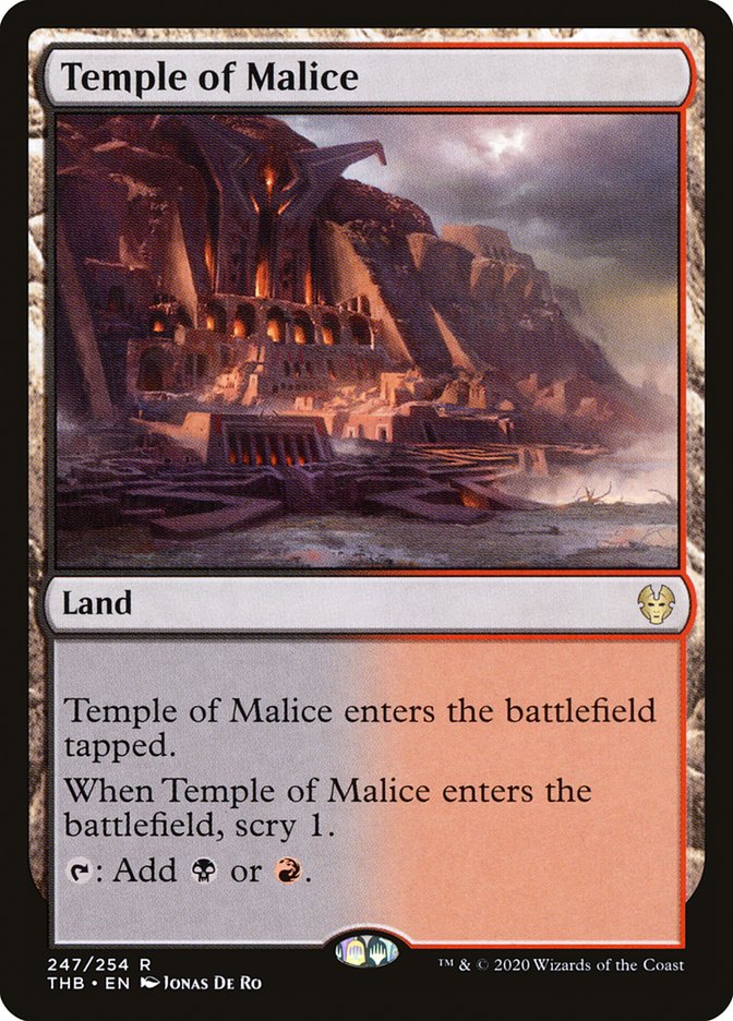 Temple of Malice [Theros Beyond Death]
