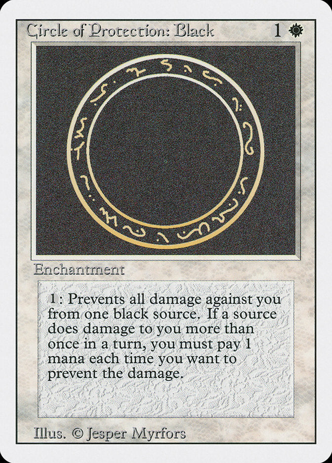 Circle of Protection: Black [Revised Edition]