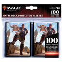 Ultra PRO: Standard 100ct Sleeves - Commander Legends Battle for Baldur's Gate (Minsc & Boo, Timeless Heroes)