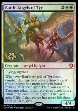 Battle Angels of Tyr [Commander Legends: Battle for Baldur's Gate Prerelease Promos]