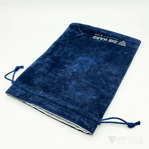 Velvet Dice Bag - Large Navy