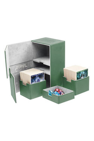 Twin Flip'N'Tray Deck Case 200+ - Xenoskin Green