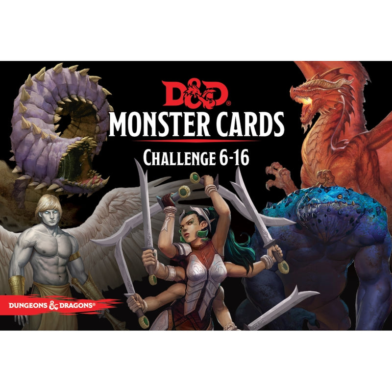 D&D - Monster Cards: Challenge 6-16