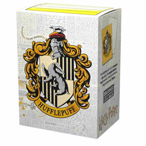 Dragon Shield Art-Brushed: Hufflepuff (100)