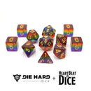 RPG Dice Set (11) - Translucent Rainbow Pride