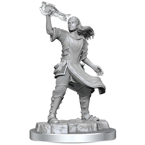 D&D Unpainted Minis: Aasimar Cleric Female - Wave 20