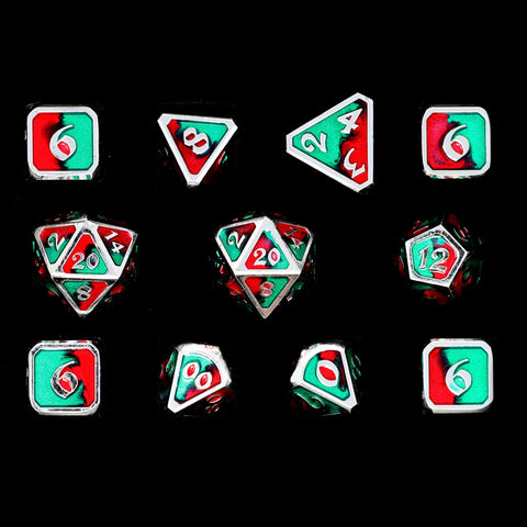 Metal RPG Dice Set (11) - Mythica Spellbinder Holly Daze