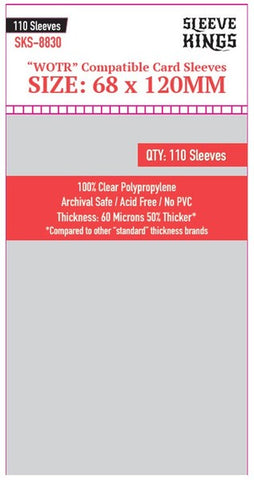 68mm x 120mm "WOTR" Compatible - Sleeve Kings (110)