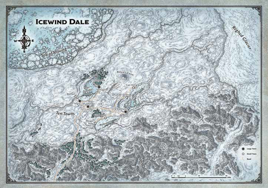D&D - Maps: Icewind Dale