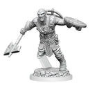 D&D Unpainted Minis: Earth Genasi Fighter - Wave 20