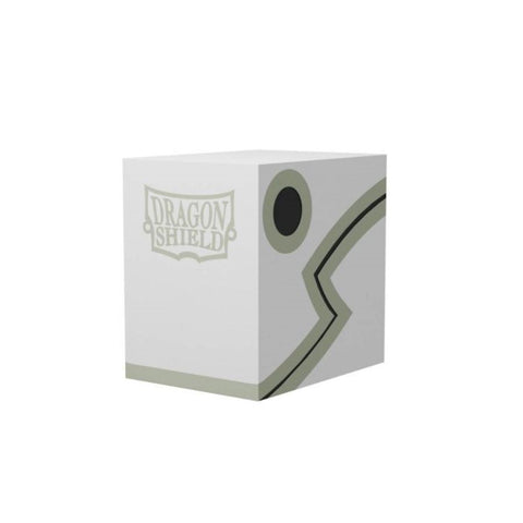 Double Shell Deck Box: White/Black