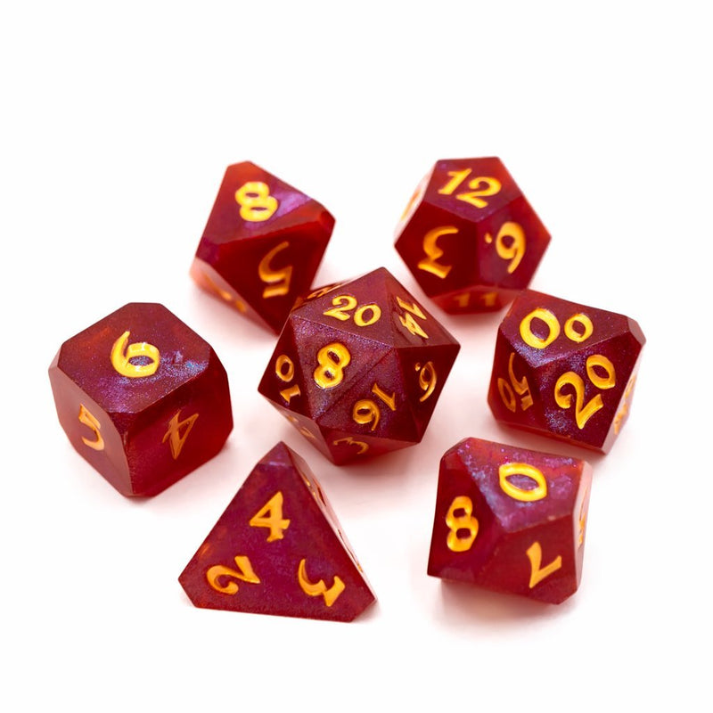 RPG Dice Set (7) - Avalore Enchanted Little Red