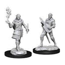 D&D Unpainted Minis: Pallid Elf Rogue and Bard