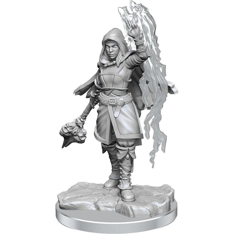 D&D Unpainted Minis: Half-Elf Warlock - Wave 20