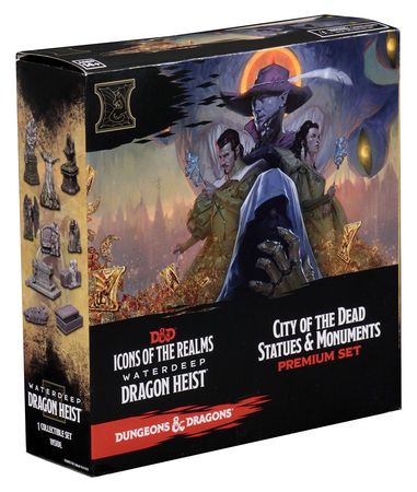 D&D: Icons of the Realms Miniatures #9 - City of the Dead Statues & Monuments