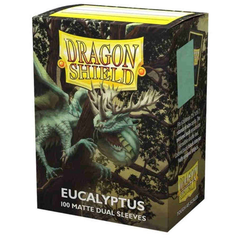 Dragon Shield Dual Sleeves Matte: Eucalyptus (100)