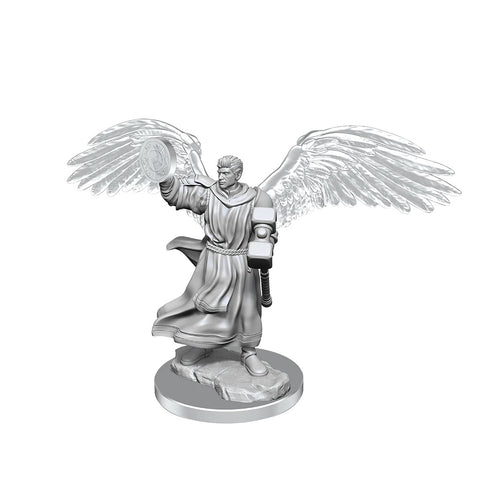 D&D Unpainted Minis: Aasimar Cleric Male - Wave 20