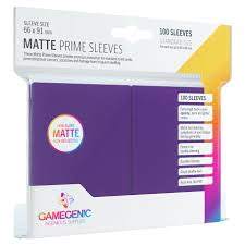 Gamegenic Matte Sleeves: Purple (100)
