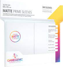 Gamegenic Matte Sleeves: White (100)