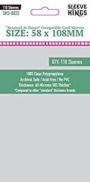 58mm x 108mm - Sleeve Kings (110)