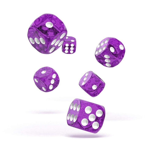 16mm D6 Dice Block (12) - Speckled Purple