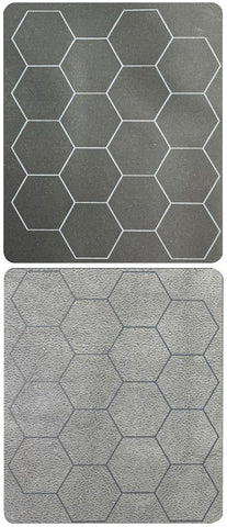 Double-Sided Megamat - 1 in. Black/Grey Hexes (34 x 48 inches)