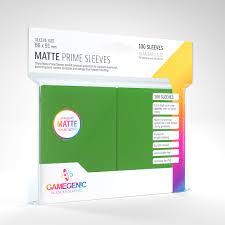 Gamegenic Matte Sleeves: Green (100)