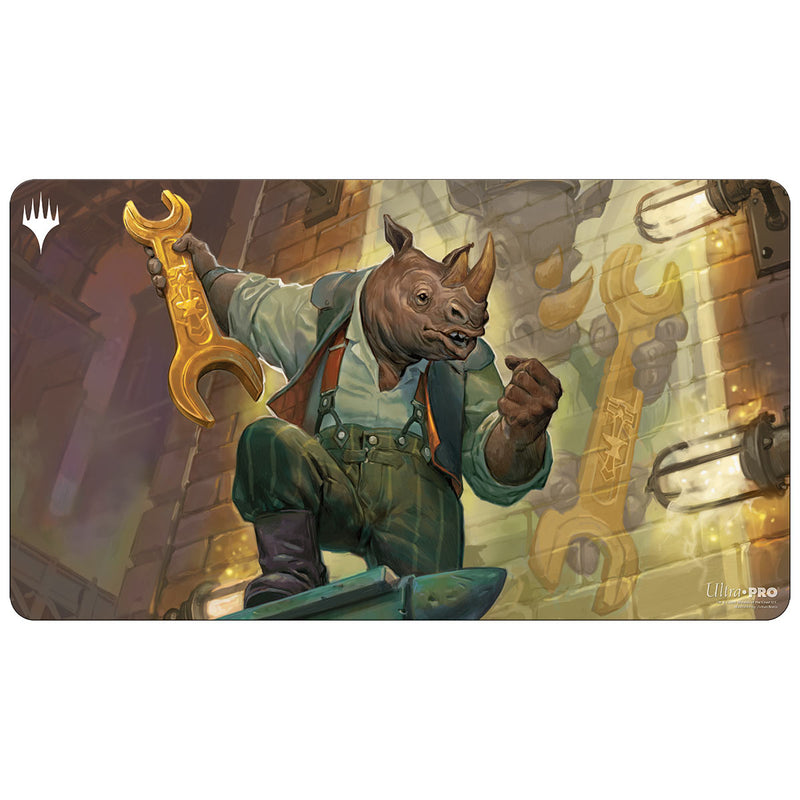 Magic Playmat - Streets of New Capenna: Workshop Warchief