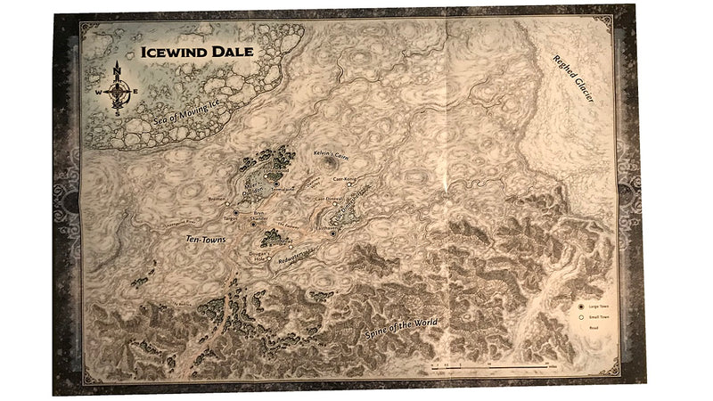 D&D - Icewind Dale: Rime of the Frostmaiden Map Set